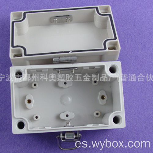 Caja de telecomunicaciones al aire libre ip65 caja de conexiones eléctricas de plástico a prueba de agua PWP710 con tamaño 125 * 75 * 75 mm